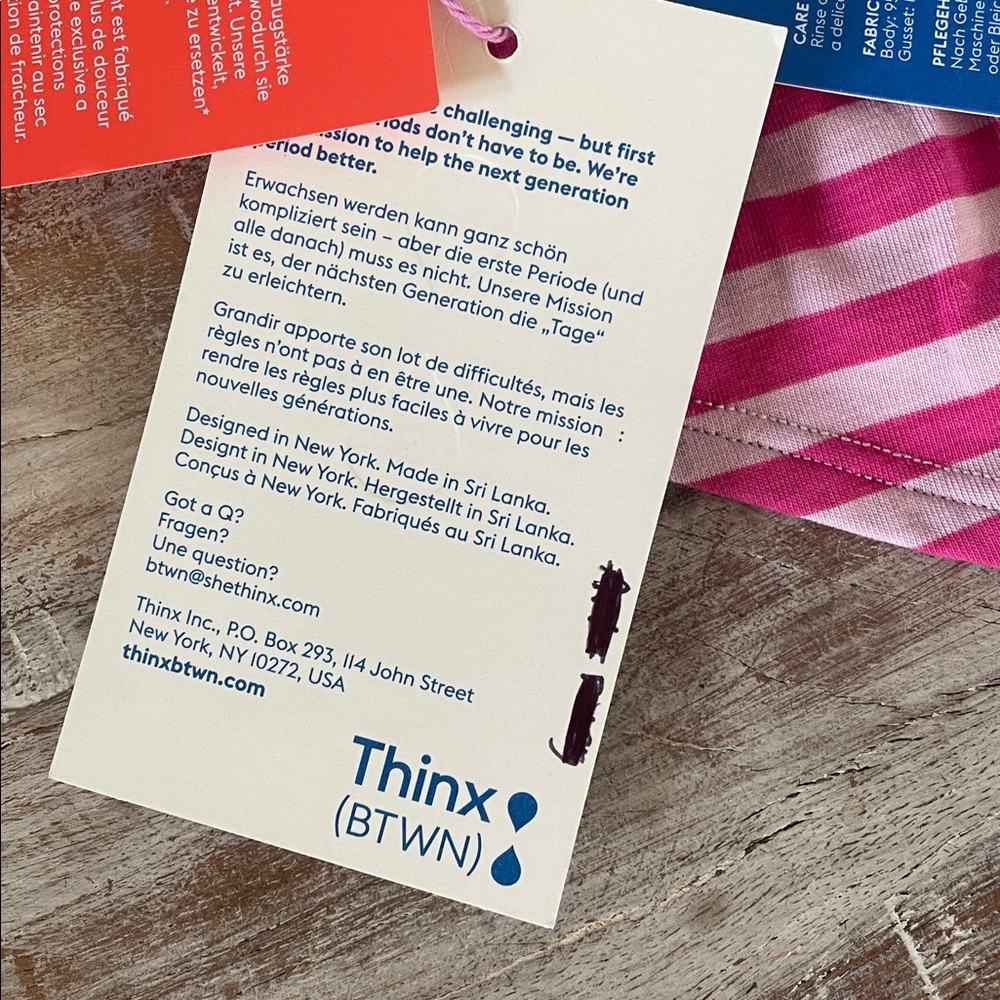 Thinx Teen Shorty - Picture 5 of 5